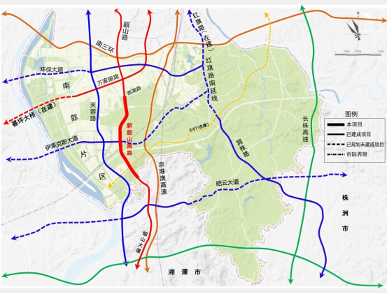 耒阳市最新道路规划图